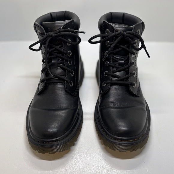 Dr Martens Cartor Black Leather Combat Boots Mens 8 Womens 9 EU 41 AirWair Lace main image 5
